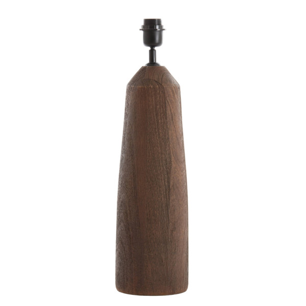 Tischleuchte Lampenfuß TRAPANI von Light &amp; Living Lampe Holz matt orange-braun Ø15x45 cm