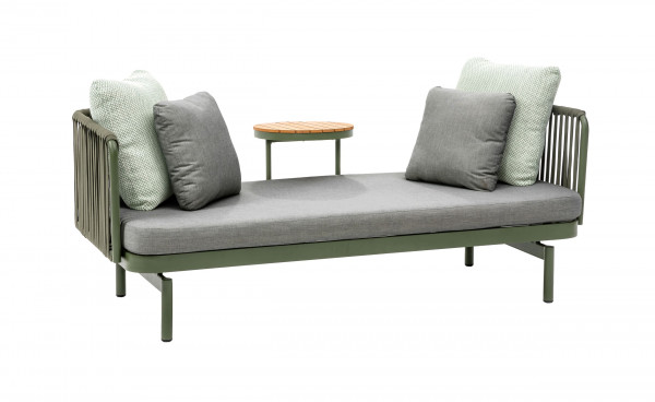 Lounge Sofa Milano Multifunktionssofa inkl. Tisch Rope Loungemöbel Gartenlounge