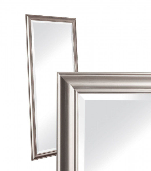 Wandspiegel Schlicht Silber 180x80 cm Landhaus-Stil XL Ganzkörperspiegel