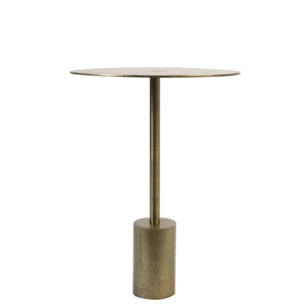 Beistelltisch MOLO von Light &amp; Living Ø40x55 cm Roh Antik Bronze